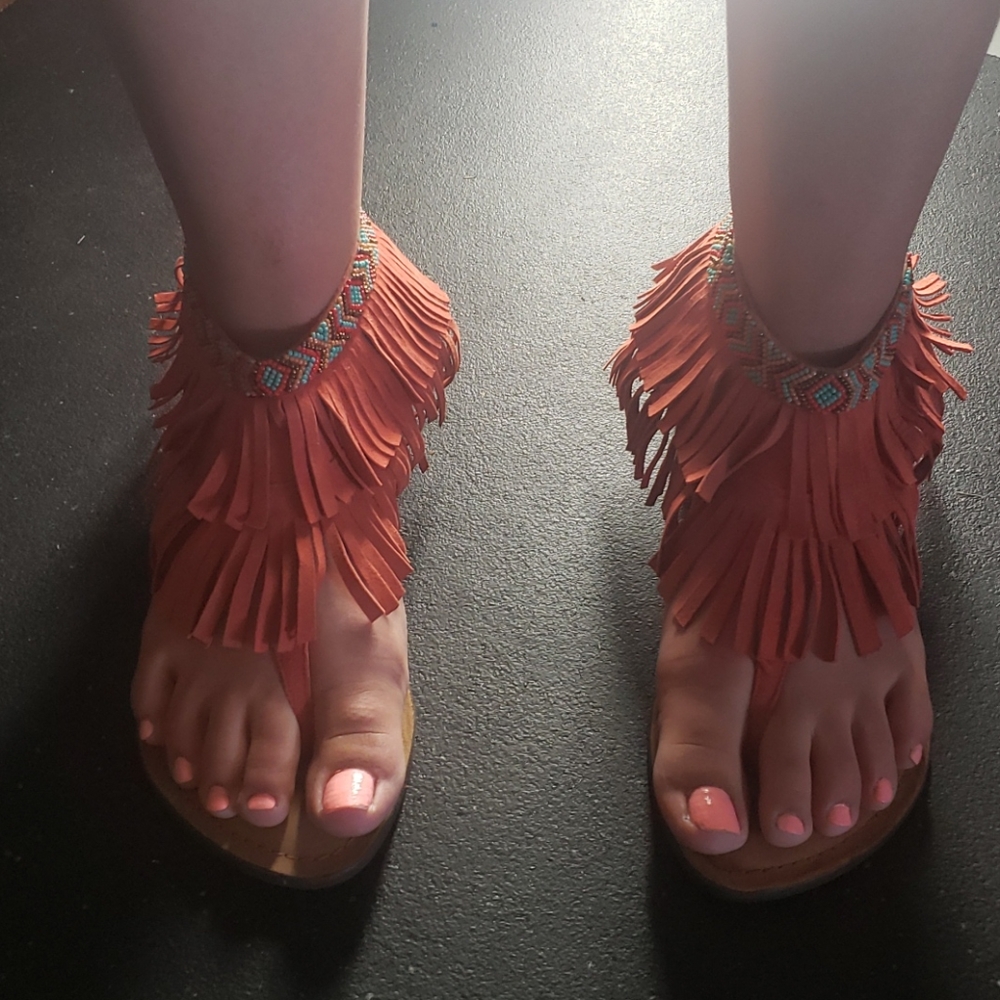Beaded Sandals